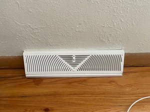 Photo of free Nearly New Baseboard Vent Covers (38th Ave and Balsam St)