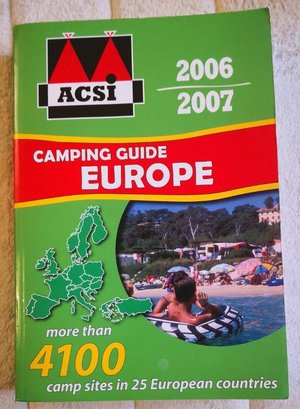 Photo of free NEW camping guide europe 2006/2007 (NW2)
