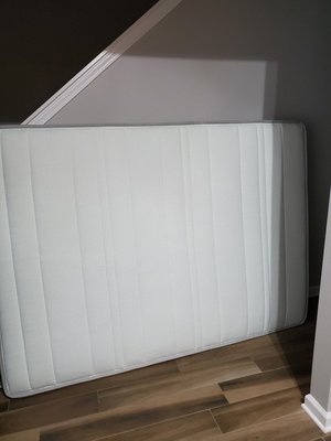 Photo of free Full size mattress (338 kinellan Lane, Cary)