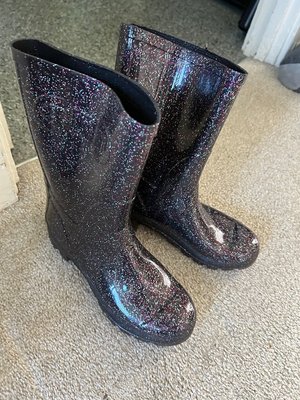 Photo of free Glitter wellies size 6 NEW (Peacehaven)