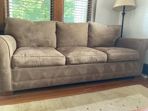 Photo of free Couch and loveseat (Harnden Ave., Watertown)