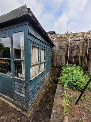 Photo of free 8x6ft (240x180cm) shed (Norton Lees S8)