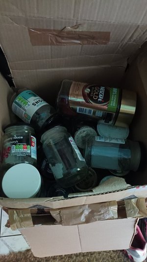 Photo of free Box of glass jars (Kinver DY7)