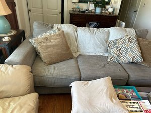 Photo of free three cushion couch (North Wheaton)