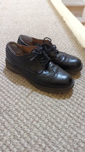 Photo of free Black smart shoes size 6 (Moss Side M14)