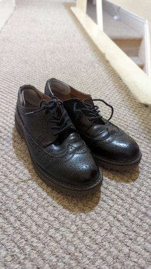 Photo of free Black smart shoes size 6 (Moss Side M14)