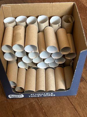 Photo of free Cardboard tubes (TQ3)