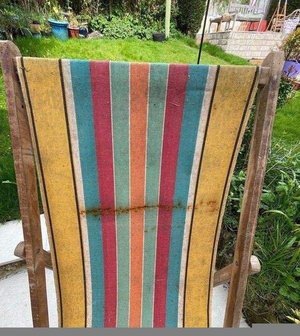 Photo of free Vintage deck chairs (Helmshore, Rossendale)