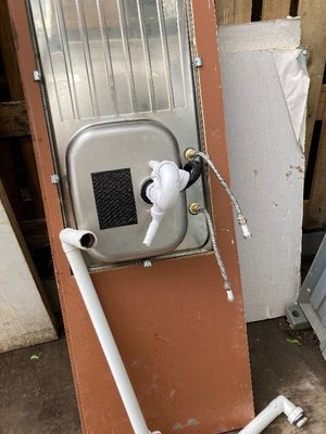 Photo of free Steel sink and tap with draining board (Upper Holloway N4)