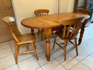 Photo of free Dining Table and 4 chairs (Letchworth SG6)