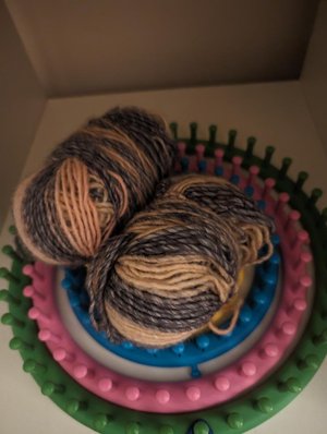 Photo of free Knitting loom and yarn (Brixton)