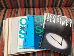 Photo of free Clarinet, Oboe and woodwind books (Long Ditton KT7)