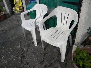 Photo of free garden chairs (taunton)