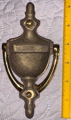 Photo of free Solid Brass Door Knocker (Maynard)