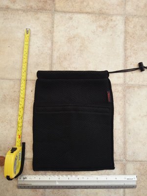 Photo of free black mesh draw-string bag (Crosspool S10)