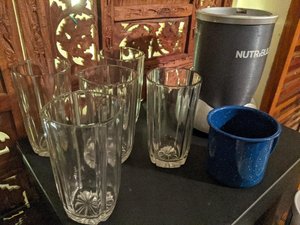 Photo of free Glasses, Mugs & a NutriBullet (East Village)