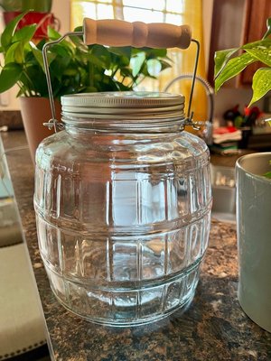 Photo of free 1 Gallon Glass Jar (Big Bethel/Saunders HPT)