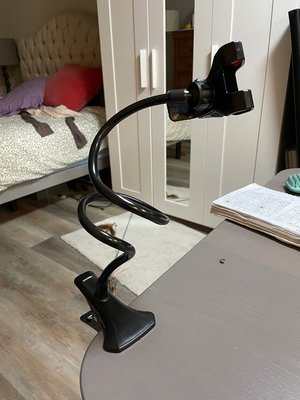Photo of free Desk clamp for cellphone (Steeles Ave West and Bathurst)
