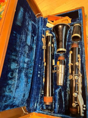 Photo of free Old clarinet with case (southwest Sunnyvale)