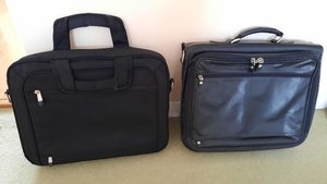 Photo of free 2x Black Dell Laptop Bags. (Hamble-le-Rice SO31)