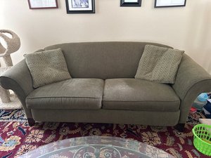 Photo of free Sofa and large side chair (Newbury Park)