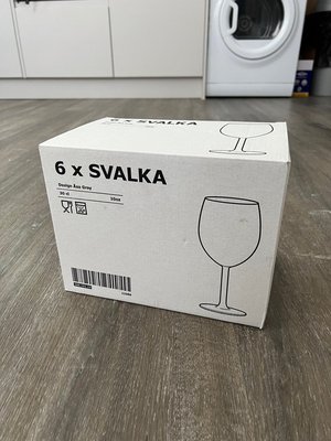 Photo of free IKEA wine glasses (Hertford SG14)