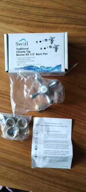 Photo of free Brand new tap reviver kit - only hot tap top (WD17) (Central Watford WD17)