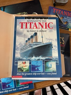 Photo of free Titanic books (Bailey Road and Rock Island)