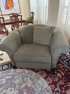 Photo of free Sofa and large side chair (Newbury Park)