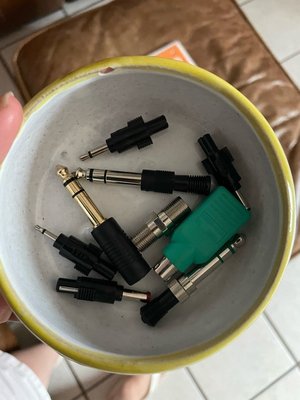 Photo of free Stereo plugs and adapters (Bailey Road and Rock Island)