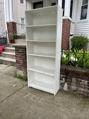 Photo of free bookshelf (Ball Square)