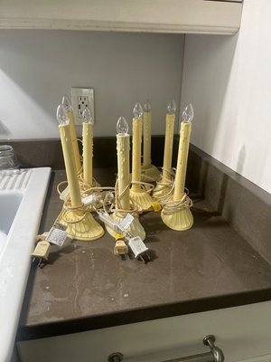Photo of free Christmas candles lights (Between Chillum and Riggs Road)