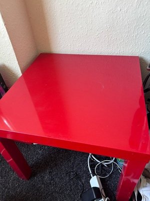 Photo of free Small red coffee table (Selly oak)