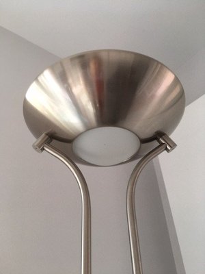 Photo of free Halogen brushed chrome 'mother & child' floor lamp (Cheadle Hulme SK8)