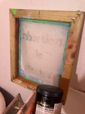 Photo of free Silkscreen and emulsion (Jack London Square)