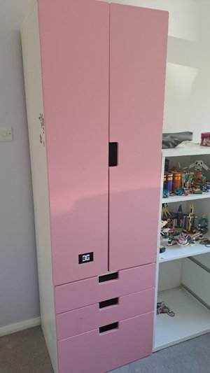 Photo of free Pink ikea single wardrobe (Bromley, BR2)