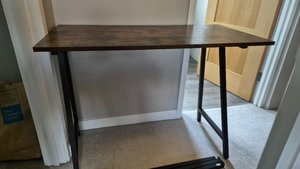 Photo of free Compact dark wood desk (Kidlington OX5)