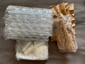 Photo of free Bubblewrap & paper packing material (Upper West Side 10023)