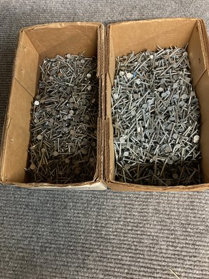Photo of free Roofing nails (Belford, NJ - dry side)
