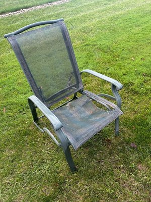 Photo of free Lawn chair (Greer.)