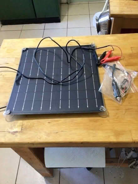Photo of free Solar Powered 12v Trickle Charger (Weston Rhyn SY10)