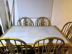 Photo of free Tile table (East side of Canton)