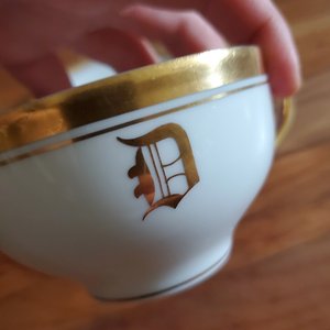 Photo of free Fancy mug and saucer (Ann Arbor Northwest Side)