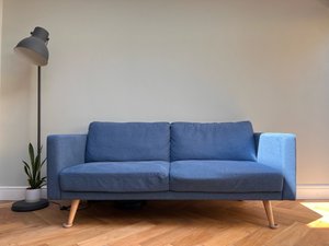 Photo of free Blue Couch (Tooting)