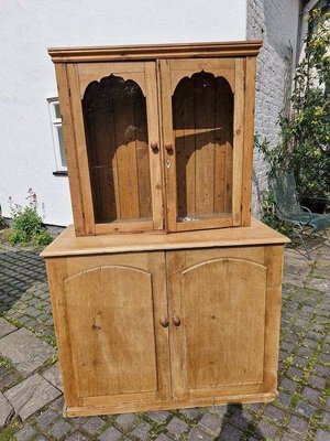 Photo of free Pine cupbooard and cabinet (Chirk LL14)