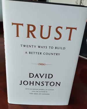 Photo of free Hardcover: Trust by David Johnston (Yonge and Lawrence)