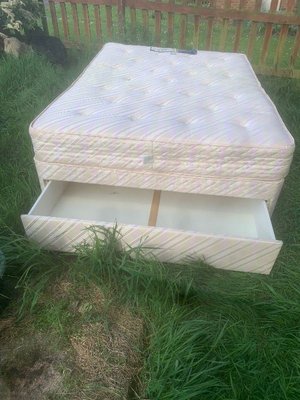 Photo of free Slumberland divan bed with storage (Benhall GL51)