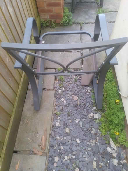 Photo of free Outdoor rocking chair (broke ) (Woolton L25) #2