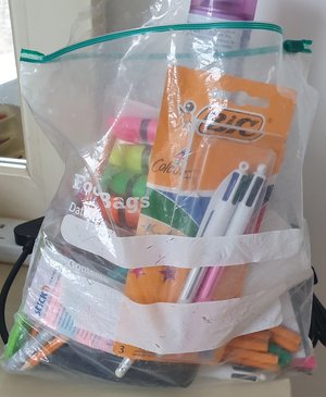 Photo of free Bag of Stationery (Bic, Sharpie) (Camberwell Green)
