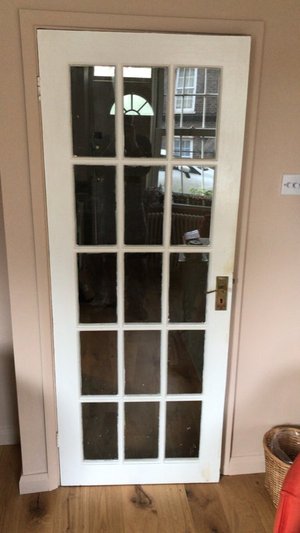 Photo of free 5 white doors - 1 with glass (Blackheath SE3)